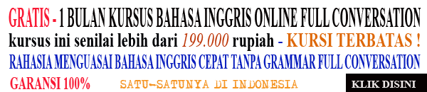 belajar bahasa inggris cepat