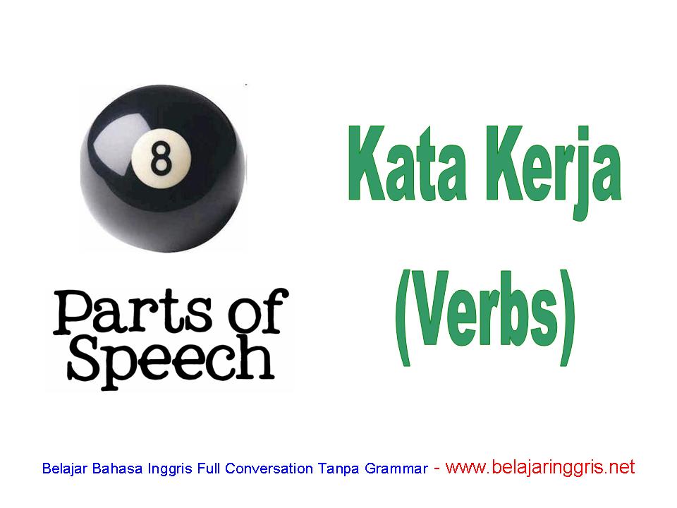 kata kerja dalam bahasa inggris verb