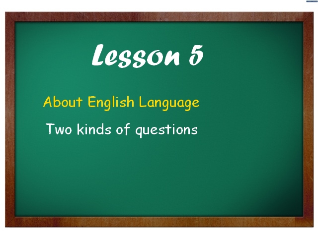 About English Language