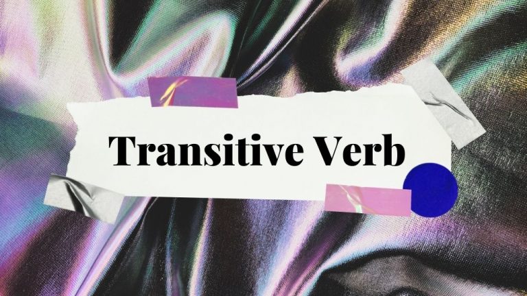 Transitive Verb