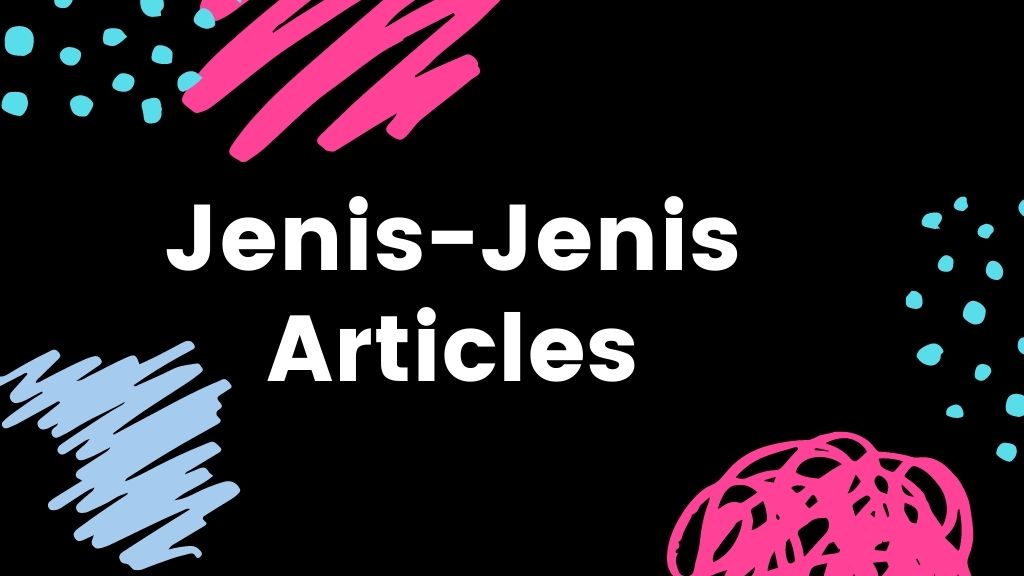 Jenis jenis articles