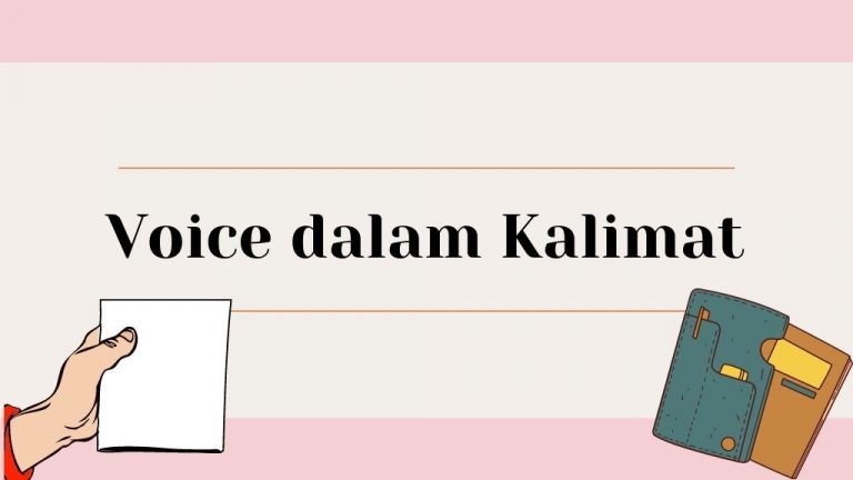 Voice dalam Kalimat