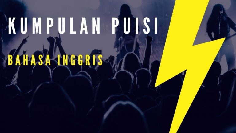 Kumpulan Puisi Bahasa  Inggris  Beserta Artinya