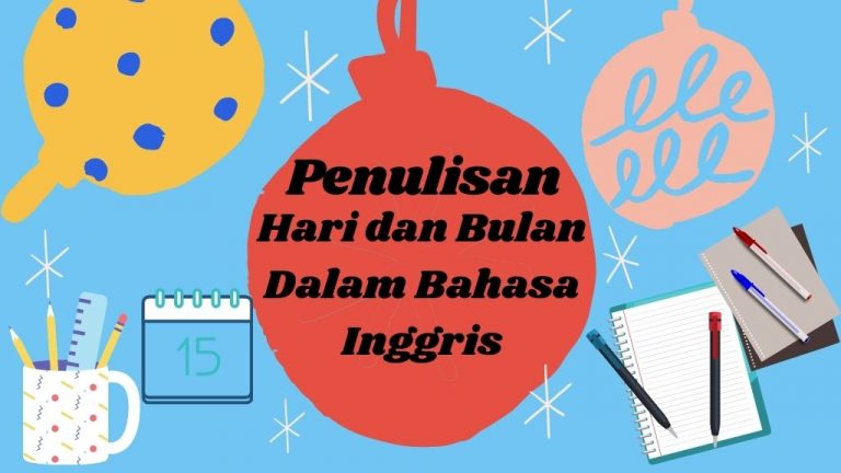 penulisan hari dan bulan