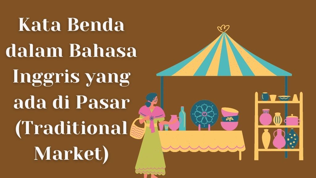 kata benda yang ada di market